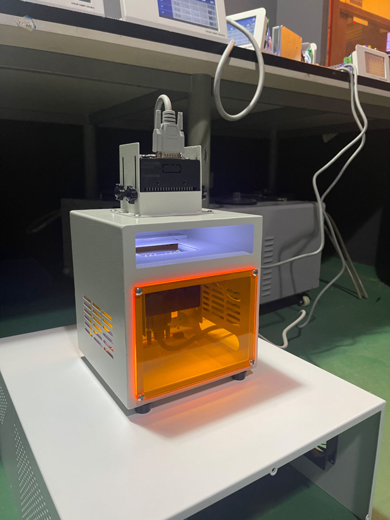 緊湊型小尺寸上下光源對照UV固化機簡易固化箱